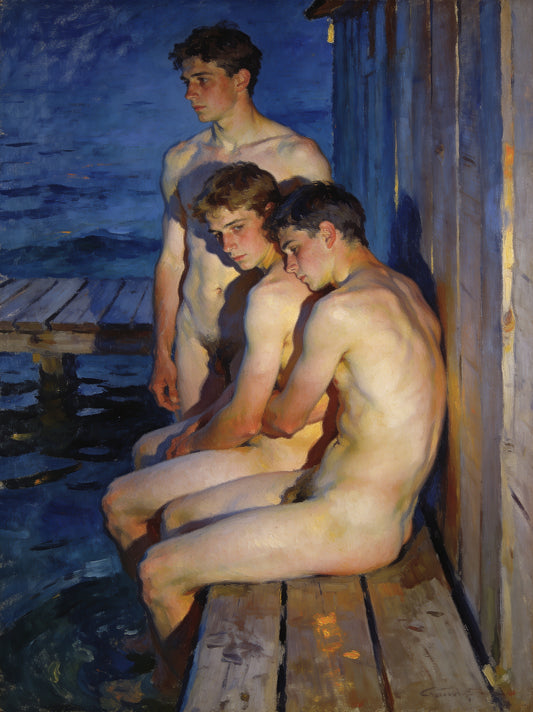 Crépuscule L1 – tirage d'art canvas édition limitée Alexy Berthelot